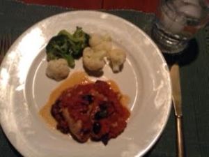 provincal chicken w: broc:caul
