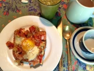 Ratatouille Egg-toast