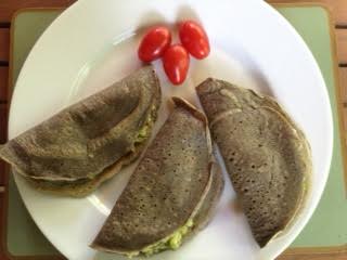 Chciken&amp; Broc Crepes