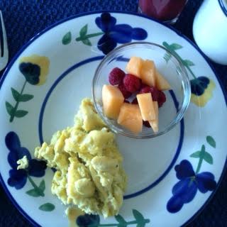 Bleu cheese ScrOmelette w: melon:Rb