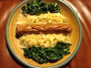 sauerkraut-sausage-w-collards