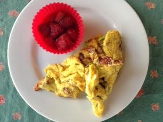 Leek &amp; Smoked Salmon ScrOmelette