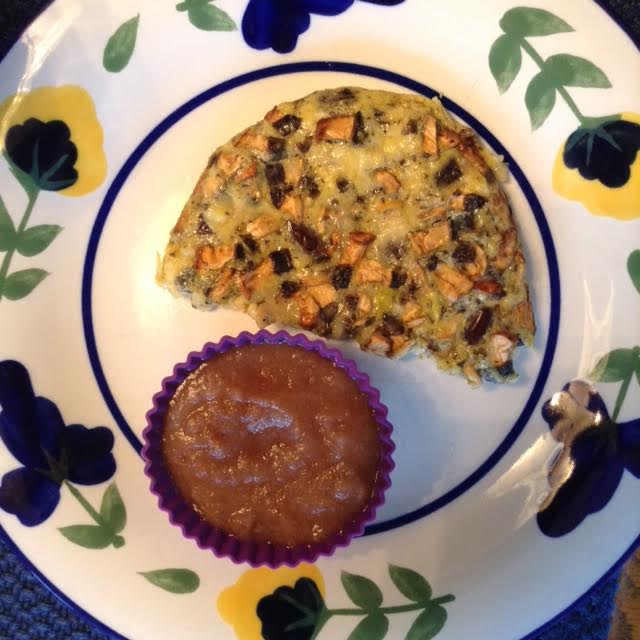 O-M-C Bake w: applesauce