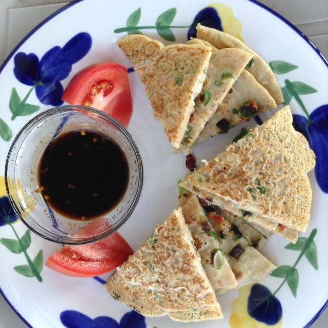 Korean Pancakes, Haemul Pajeon
