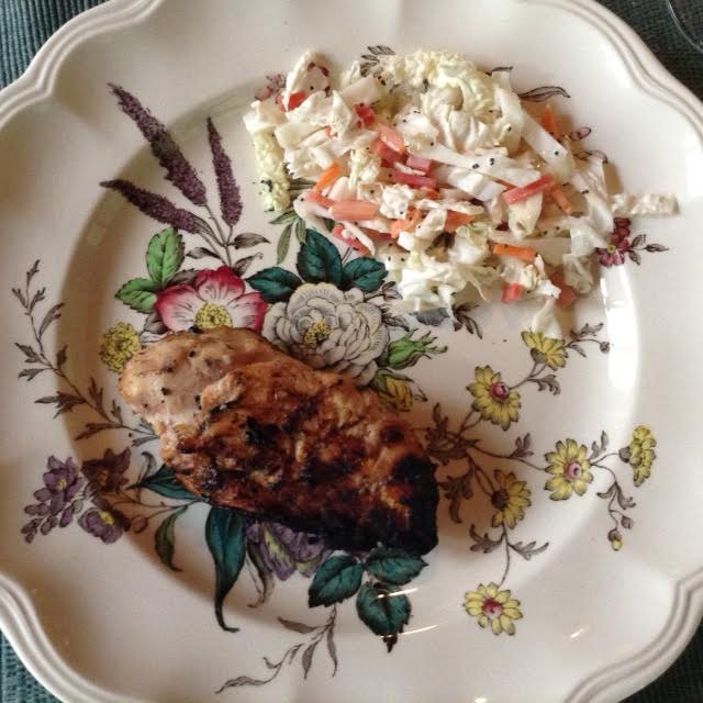 Lime Chicken w: coleslaw