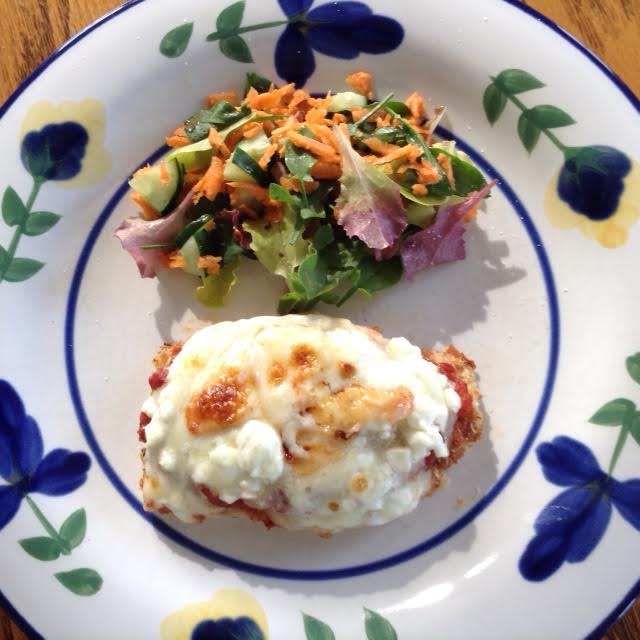 Chicken Parmesan w: salad