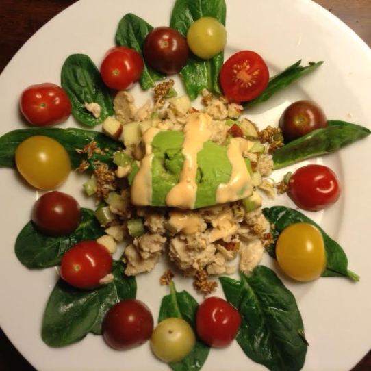 Senegalese Tuna:Avocado Salad