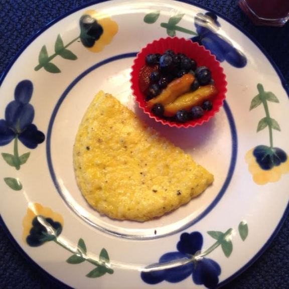 Brandade Bake w: peach:b-b