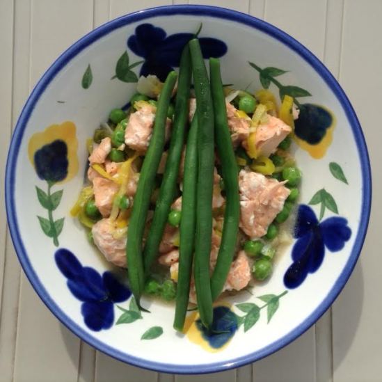 Salmon-Leek Casserole