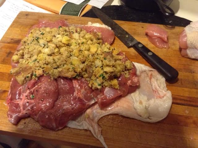 Turkey Roulade, ready to roll