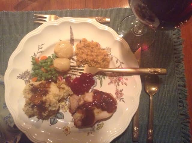 Turkey Rouldad, plated