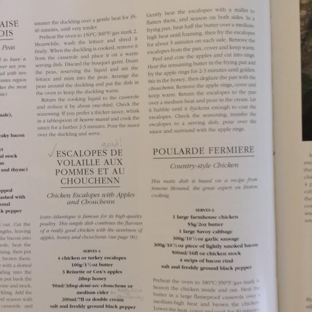 Apple-Chicken Crepe recipe