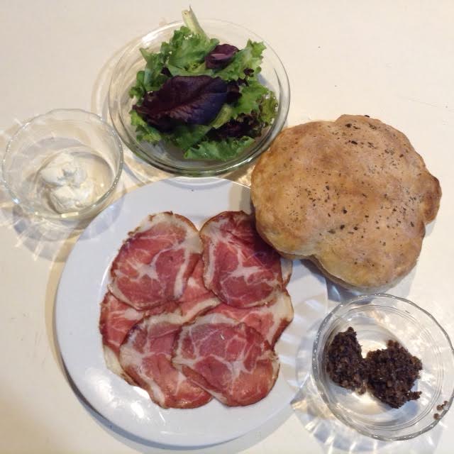 Florentine Sandwiches, mise