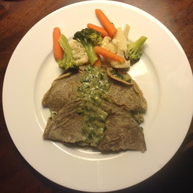 Ham Florentine Crepes