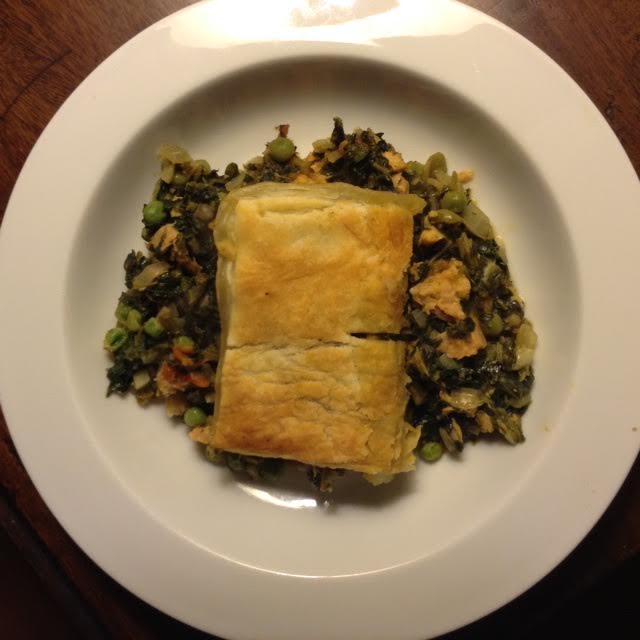 maltese spinach-tuna pie