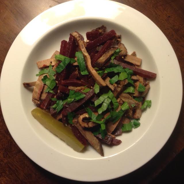 Beet &amp; Beef Salad