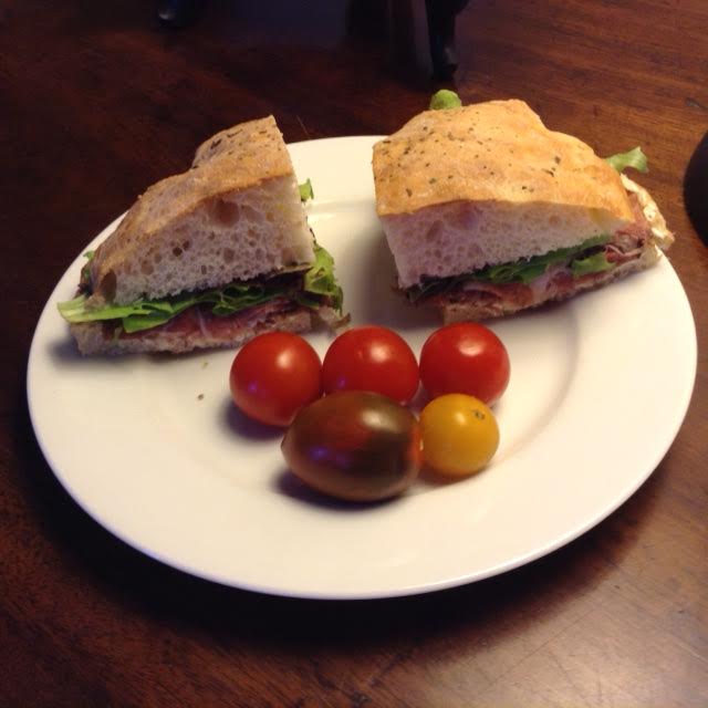 Florentine Sandwiches, plated