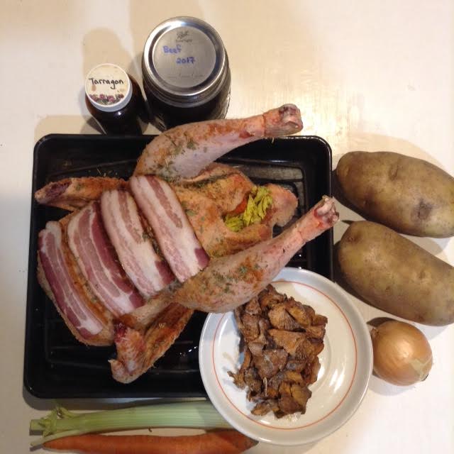 French Roast Chicken, mise