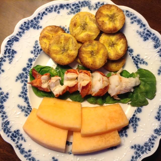 Lobster Lambi w: plantains